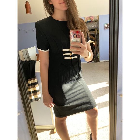 Vintage Sheri Martin Sailor Pin Up Girl Dress - Picture 2 of 14